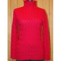 Maglia donna a trecce Sabrina