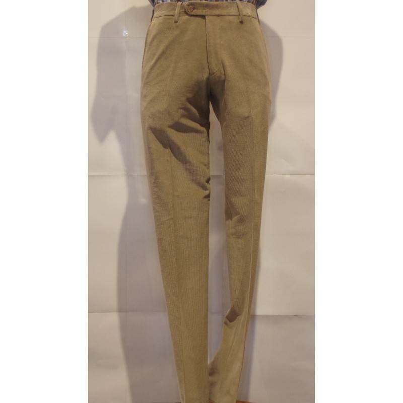 Pantalone uomo velluto millerighe