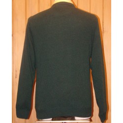 Men's crew-neck sweater in cashmere blend