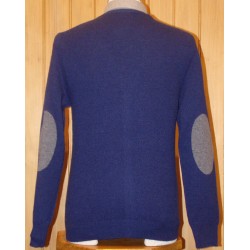 Men's merino-cashmere cardigan sweater