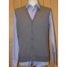 Gilet uomo in lana merino