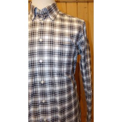 Palazzina checked fleece cotton shirt