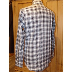 Camicia cotone felpato a quadri Palazzina