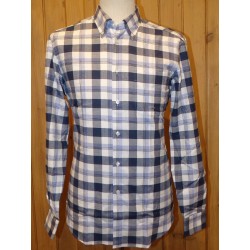 Palazzina checked fleece cotton shirt