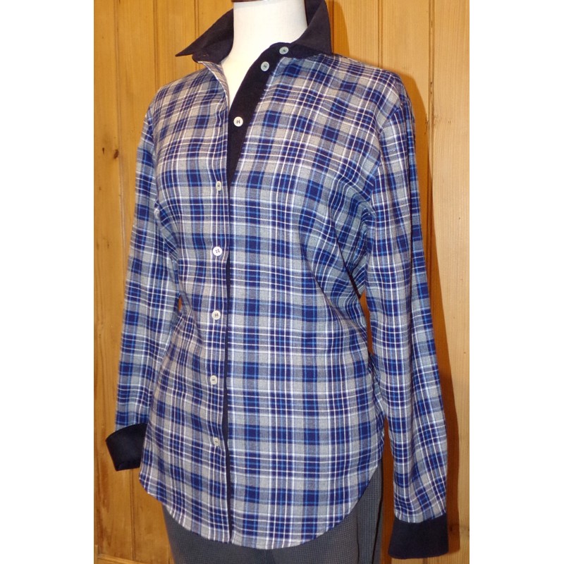 Zanetti women's checked shirt