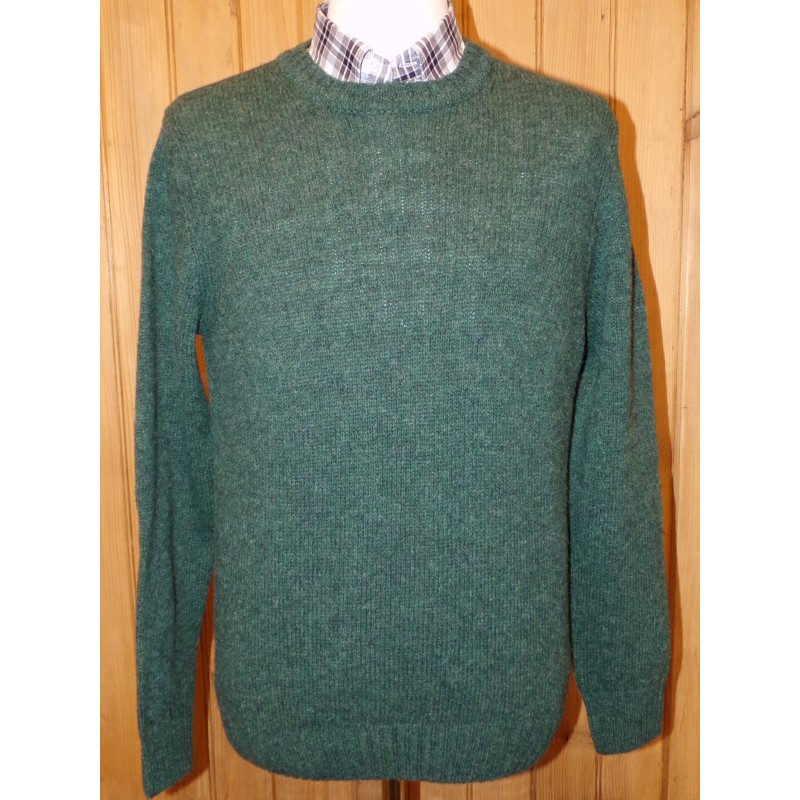 Terzo Fuso men's crew neck shetland sweater