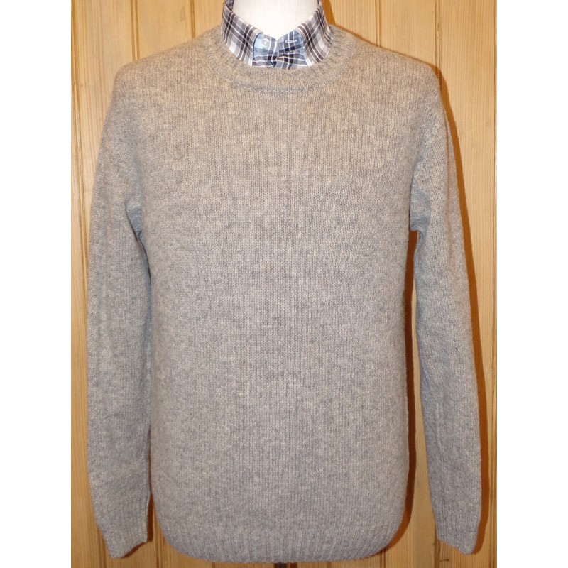 Terzo Fuso men's crew neck shetland sweater