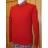 Men's crew-neck sweater in pure cashmere