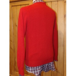 Men's crew-neck sweater in pure cashmere