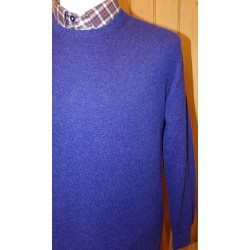 Men's crew-neck sweater in pure cashmere