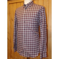 Palazzina checked fleece cotton shirt