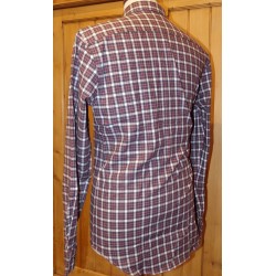 Camicia cotone felpato a quadri Palazzina