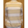 Frida lurex striped women's sweater