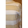 Frida lurex striped women's sweater