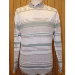 Morgano men's cotton linen sweater