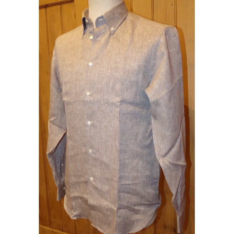 Men's pure linen shirt Palazzina