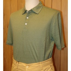 Morgano soft-linen men's polo shirt