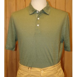 Morgano soft-linen men's polo shirt