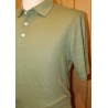 Morgano soft-linen men's polo shirt