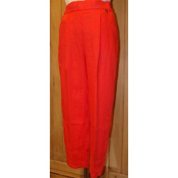 Pantalone Lino elasticizzato Zanetti