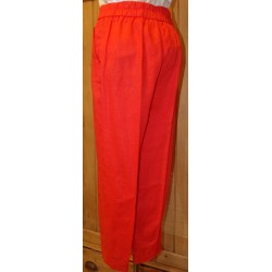 Zanetti's stretch linen pants