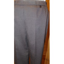 Zanetti women's tartan trousers