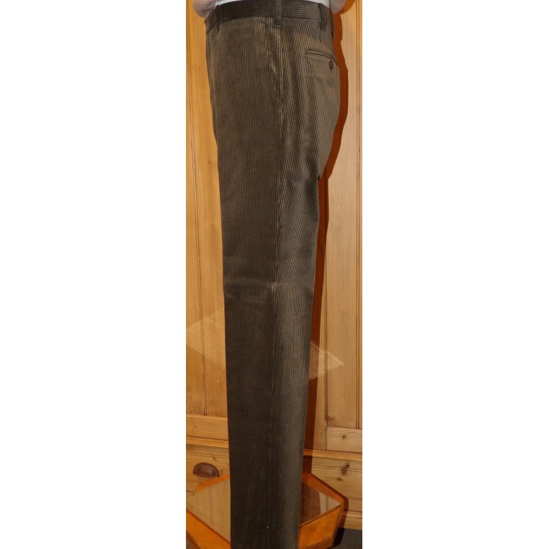 Pantalone uomo velluto cinquecento righe