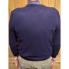 Men's crew neck sweater in wool