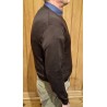 Men's crew neck sweater in wool