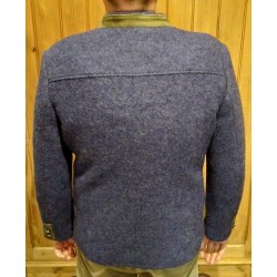 Men's boiled wool jacket