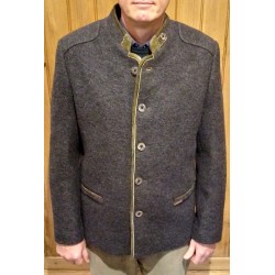 Men's boiled wool jacket