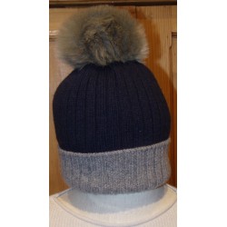 Wear-Postage pom-pom wool's cap