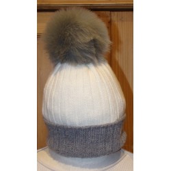 Wear-Postage pom-pom wool's cap