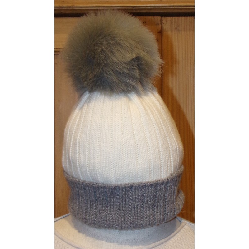 Wear-Postage pom-pom wool's cap