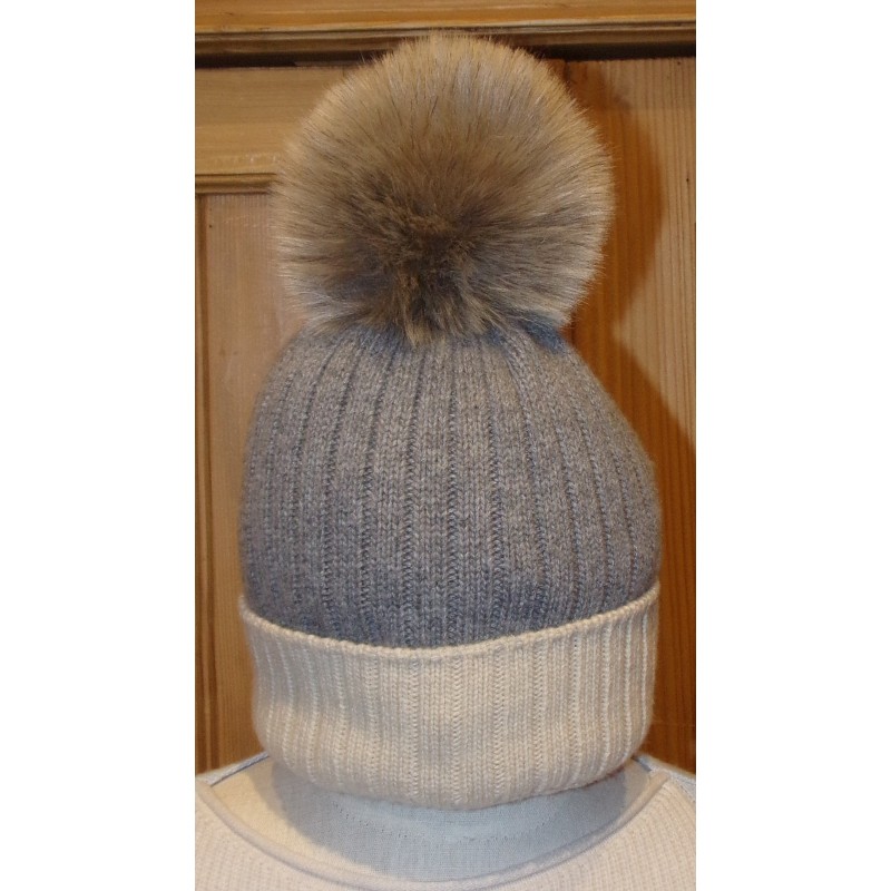 Wear-Postage pom-pom wool's cap