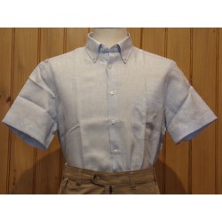 Men's half sleeve linen shirt