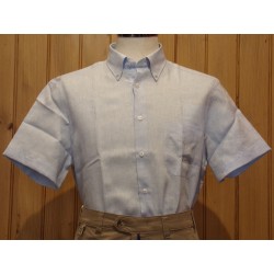 Men's half sleeve linen shirt